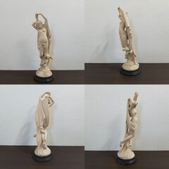 女神像 /バッカス乙女 /ヴィーナス/キューピット/ 立像/ オブジェ/ 彫刻 /飾り樹脂製 /インテリア /コレクション C0ET0129の画像