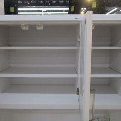 ジモティー割引🏷️【ジャングルジャングル岸和田和泉インター店】キッチンボード 白 和泉市 堺市 岸和田市 泉大津市 高石市 泉北郡熊取町の画像