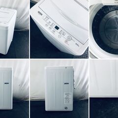ID:sc12706 ヤマダ電機 YAMADA 洗濯機 一人暮らし 中古 2023年製 全自動洗濯機 6.0kg ホワイト 送風 乾燥機能付き YWM-T60H1  【リユース品：状態B】【送料無料】【設置費用無料】の画像