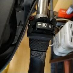 丸石サイクル3段ギャ付20インチ前子供乗せ付自転車の画像