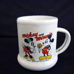 ☆MICKY MOUSE MINNIE MOUSE ホーローカップ 4点セット マグカップ ミッキーマウス ミニーマウス ディズニー 食器 金属 札幌 北20条店の画像
