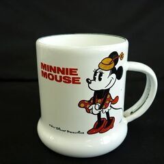 ☆MICKY MOUSE MINNIE MOUSE ホーローカップ 4点セット マグカップ ミッキーマウス ミニーマウス ディズニー 食器 金属 札幌 北20条店の画像