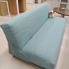 リユースのサカイ栃木店★ジモティ割あり★ FranceBed　 フランスベッドソファー ライトブルー W188×D85～×H79 クリーニング済み TC10304の画像