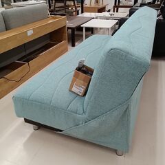 リユースのサカイ栃木店★ジモティ割あり★ FranceBed　 フランスベッドソファー ライトブルー W188×D85～×H79 クリーニング済み TC10304の画像
