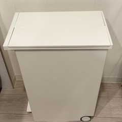ケユカ KEYUCA両開きダストボックス LL（42L）ゴミ箱 ホワイトの画像