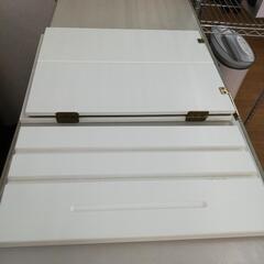☆ドリーム荒牧店☆ジモティー割引有☆ MABO 折りたたみ三面鏡 WHTの画像
