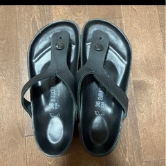 y's BIRKENSTOCK トングサンダル ブラック　ワイズの画像