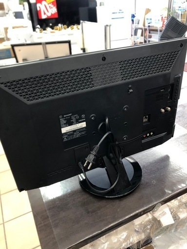 SHARP 24型液晶テレビ:2018年製【リサイクルフカツ岡崎倉庫店】250821KT-3 SHARP 24型液晶テレビ:2018年製【リサイクルフカツ岡崎倉庫店