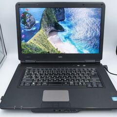 動作◎ 15.6 NEC ノートPC Versapro VX-D Core i5-2520M windows11 pro 8GB HDD500GB  オフィス (B002)の画像