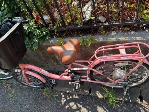 カイホウジャパン電動自転車20インチ バッテリー充電器無し