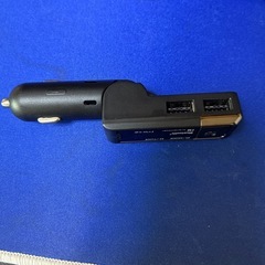 車載FMトランスミッター　　USB端子２個付きの画像