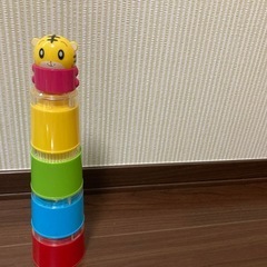 こどもチャレンジ　しまじろう　カップタワーの画像