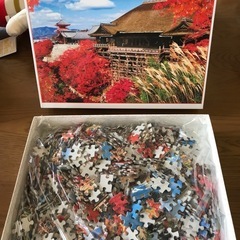 ジグソーパズル 「秋に染まる清水寺」未確認の画像