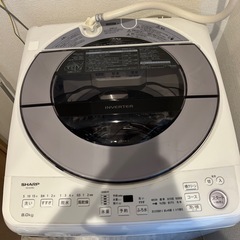 SHARP 洗濯機　2022年製の画像