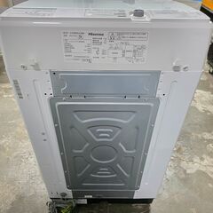 ハイセンス 全自動洗濯機 HW-G75A 7.5kg 2021年製 Hisense 25h菊STの画像