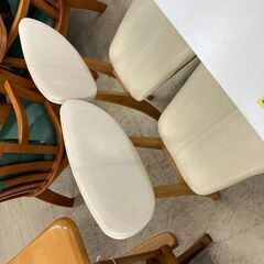 J5561　【リユースのサカイ柏店】　ダイニングテーブルセット椅子3脚付　クリーニング済みの画像