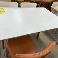 J5561　【リユースのサカイ柏店】　ダイニングテーブルセット椅子3脚付　クリーニング済みの画像