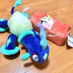 ポケモン　テラパゴス　ホゲータ　ぬいぐるみ　ティッシュBOXカバーの画像