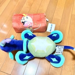 ポケモン　テラパゴス　ホゲータ　ぬいぐるみ　ティッシュBOXカバーの画像