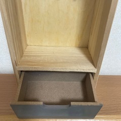 木製キーフック 小物入れの画像