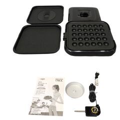 25R316 ジ4 TIGER タイガー ホットプレート これ1台 CRB-A プレート3枚 中古の画像