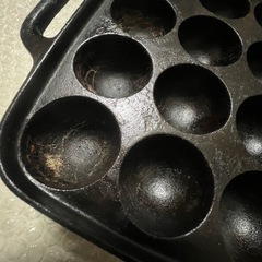 たこ焼き器　 鉄鋳物製　バーベキューの画像