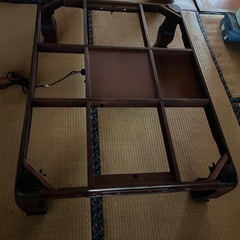 家具調電気コタツの画像