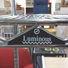 Luminous 5段 メタルラック 幅121cm キャスター付き ルミナス スチールラック 大型 収納家具 札幌市中央区 南12条店の画像