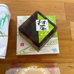 ゼリー 水ようかん くず餅(抹茶)の画像