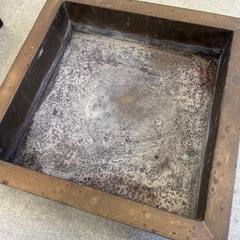 H2508-236 囲炉裏　ローテーブル　レトロ　傷汚れあり
の画像