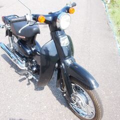 HONDA リトルカブ FI セル付き４速 AA01 珍しいブラック 走行少なく、かなりの美品！実働50cc 原付 富山、石川、金沢の画像