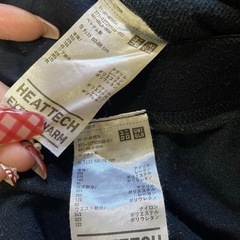UNIQLO ヒートテック 上下セットの画像