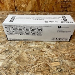 (s7425)未使用品 キャノン 純正 トナーカートリッジ CRG-418BLKVPブラック 事務用品 事務所 店舗の画像