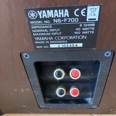 YAMAHA 　NS-F700の画像