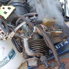 SUZUKIスズキ　チョイノリ　エンジン　セル無しの画像