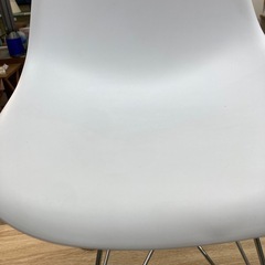 🪑シェルチェア🪑ホワイト🪑オシャレ🪑アイアン🪑2305の画像