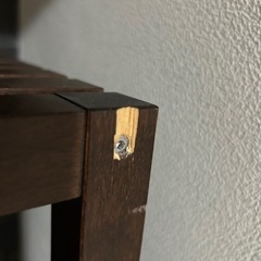 IKEA　イケア　MOLGER モルゲル　シェルフ　木製　棚の画像