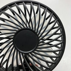 O 2508-623 ハンディファン 充電ケーブル無し 動作確認済み キズ汚れ有りの画像