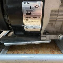 【中古】【動作OK】【店頭引取限定】YAMAHA　ｲﾝﾊﾞｰﾀｰ発電機　EF2500I　82500円（税込）0705の画像