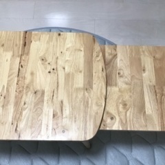 伸縮式ローテーブルの画像