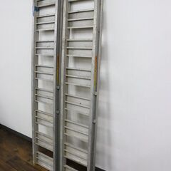 ≪R385ジ≫昭和ブリッジ アルミブリッジ 2本 まとめ/セット SB 全長約173cm 脚立/梯子/ハシゴ/足場/ラダー 現状品の画像