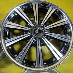 B2081 スーパースター ロデオドライブ 4本SET 20インチ 9.0j 139.7/6穴 +33 ランクル ハイエース等に の画像