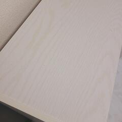 カラーボックス　白の画像