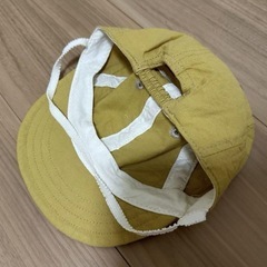 【新品】綿100%ベビーキャップ　42cmの画像