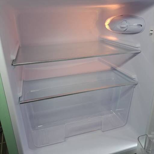 オーヤマレトロデザイン2024年製冷蔵庫PRR-082D-LG81L