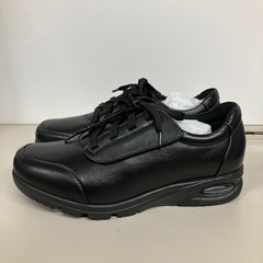 O2508-619 あとりえOKADA シープ革クッション フィットシューズ 24.5〜25cm 未使用の画像