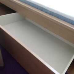 MALM IKEA ベッド + マットレスの画像