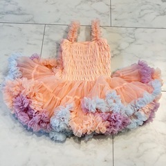 フリル ドレス 100の画像