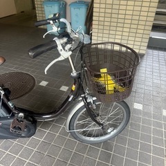 電動自転車　20インチ　ヤマハ　PAS　8.7ahバッテリー良好！　3段ギアの画像