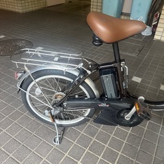 電動自転車　20インチ　ヤマハ　PAS　8.7ahバッテリー良好！　3段ギアの画像